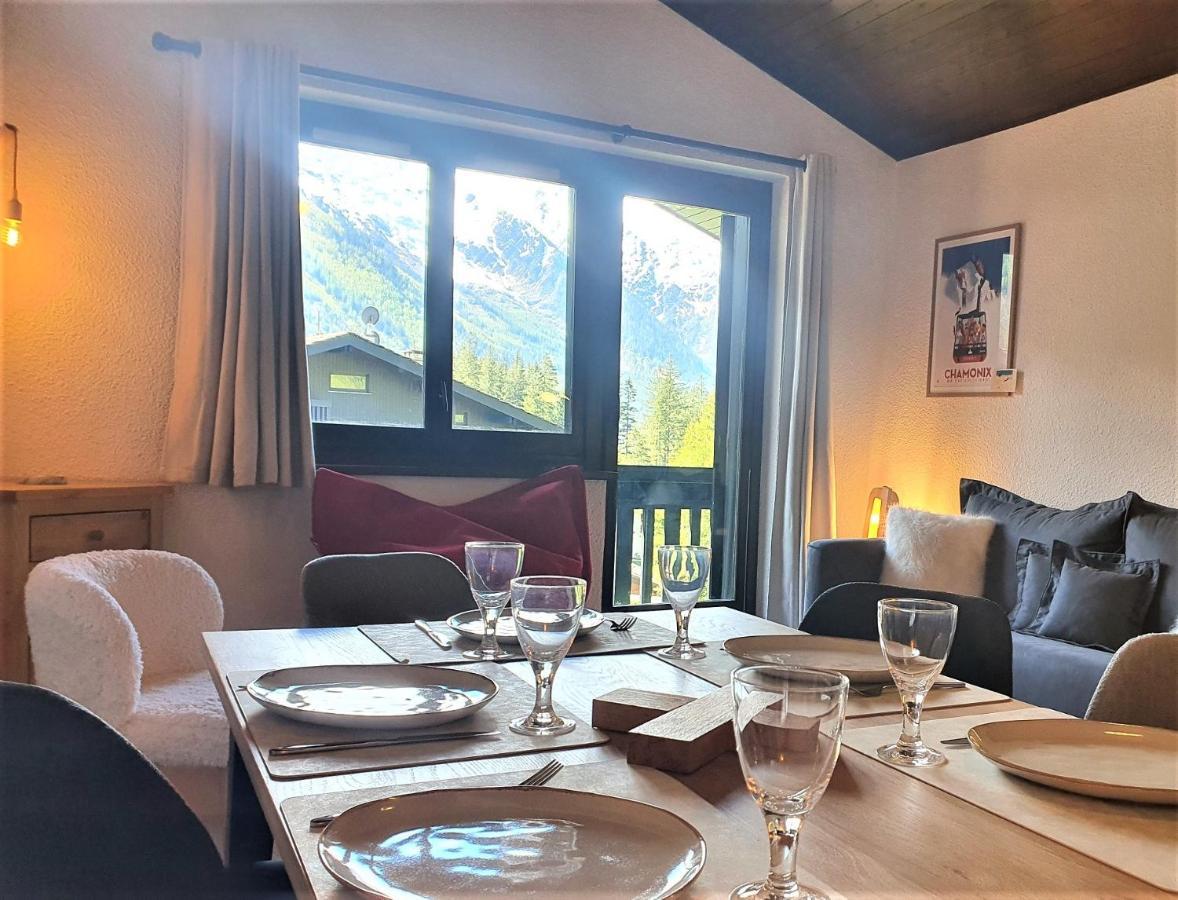 Chamonix Superbe Appartement Vue Mont Blanc Ngoại thất bức ảnh