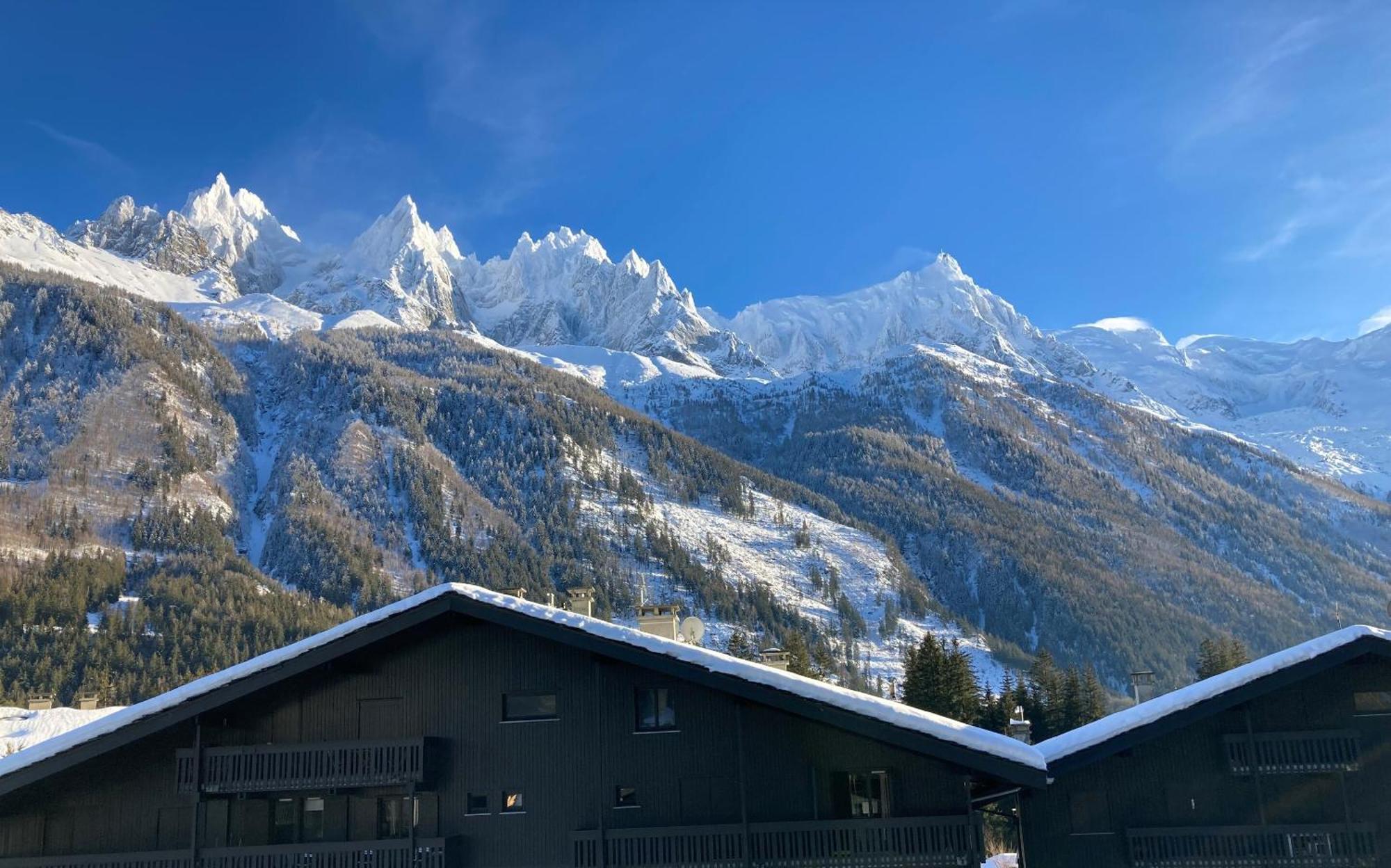 Chamonix Superbe Appartement Vue Mont Blanc Ngoại thất bức ảnh